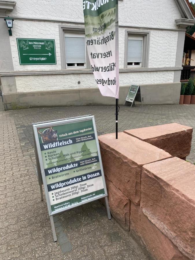 Pension - Gaestehaus Zum Pfaelzerwald Hinterweidenthal Eksteriør billede