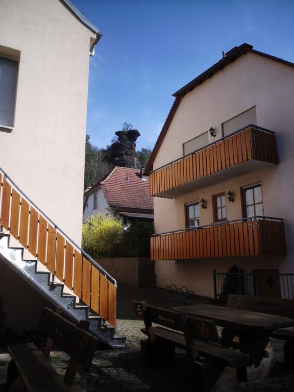 Pension - Gaestehaus Zum Pfaelzerwald Hinterweidenthal Eksteriør billede
